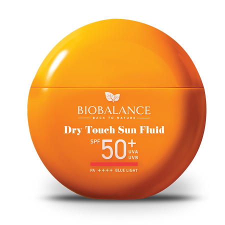 Fluid protectie solara cu SPF50+ Dry Touch Blue Light, 40 ml, Bio Balance
