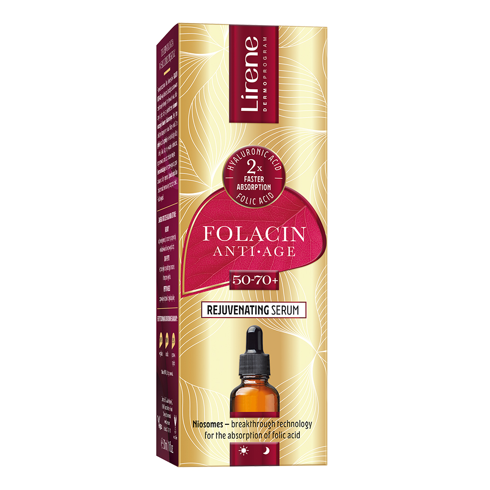Ser anti-age cu folacin Folacin, 30 ml, Lirene