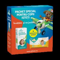 Pachet Sirop atentie si concentrare, 150 ml + Servetele Alinan Happy, Fiterman 