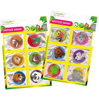 Set 6 stickere anti-tantari model animale pentru copii, 6 bucati, MosquitNo