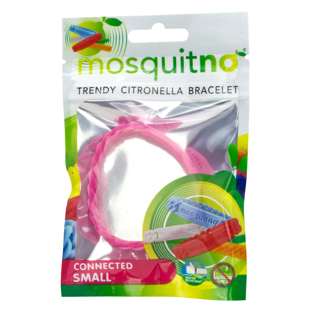 Bratara anti tantari cu parfum de citronella pentru copii Connected Small, 1 bucata, MosquitNo
