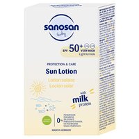 Lotiune pentru copii cu protectie solara SPF50+, 100 ml, Sanosan