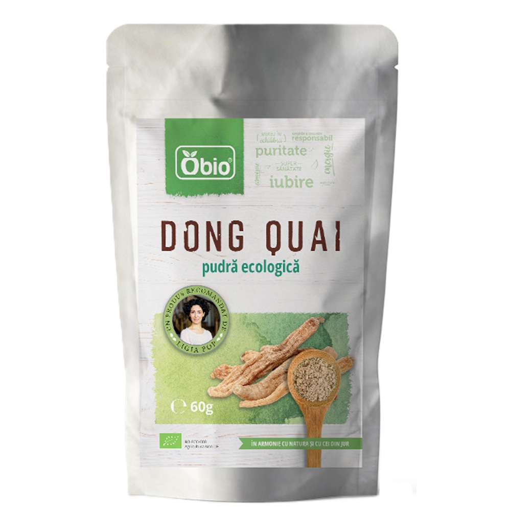 Dong Quai pudra ecologica, 60 g, Obio