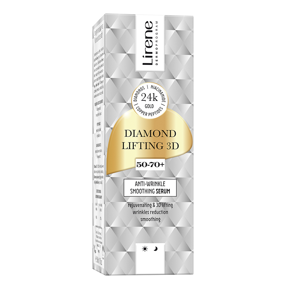 Ser anti-rid cu efect de netezire Diamond Lifting 3D, 30 ml, Lirene