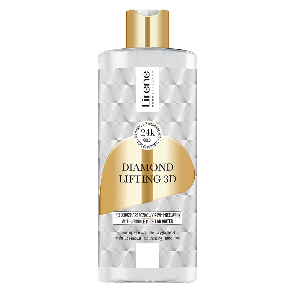 Apa micelara cu efect anti-rid Diamond Lifting 3D, 400 ml, Lirene