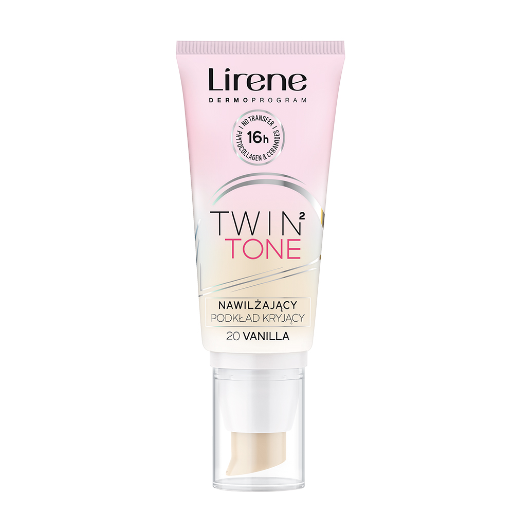 Fond de ten rezistent la transfer 20 Vanilla Twin 2 Tone, 30 ml, Lirene
