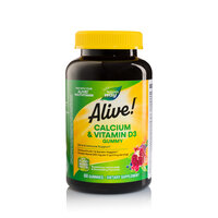 Alive Calcium + D3 Nature's Way, 60 jeleuri gumate, Secom