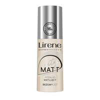 Fond de ten matifiant Beige 207 City Matt, 30 ml, Lirene