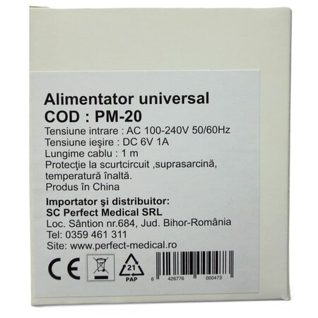 Adaptor universal pentru tensiometru de brat, Perfect Medical 724143