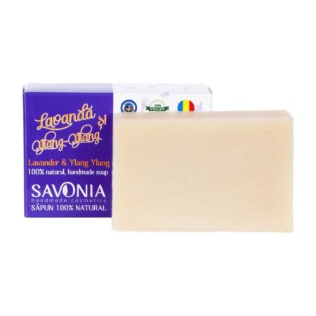 Sapun cu lavanda si ylang-ylang, 90 g, Savonia 650381