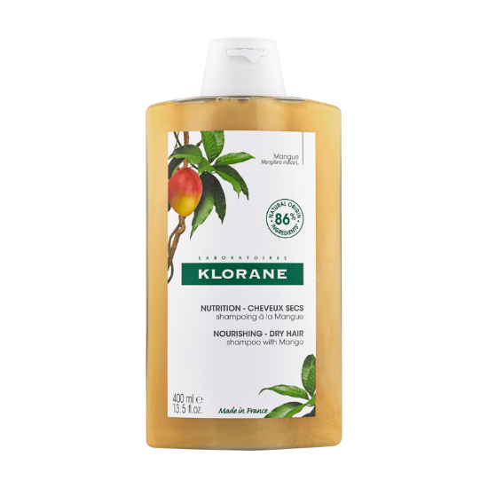 Sampon hranitor cu extract de mango pentru par uscat, 400 ml, Klorane