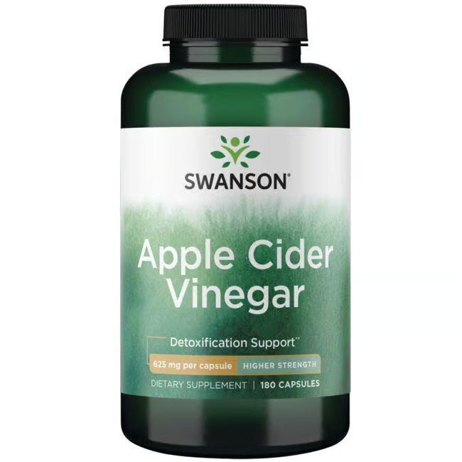 Apple cider vinegar, 180 capsule, Swanson