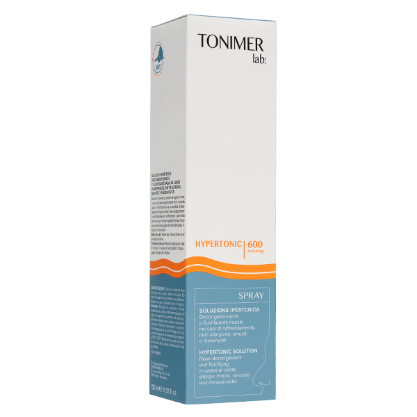 Spray nazal hipertonic 600 MOSM/KG, 125 ml, Tonimer 