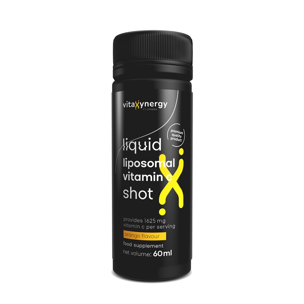 Vitamina C Lipozomala cu aroma de portocala, 60 ml, Vitaxynergy