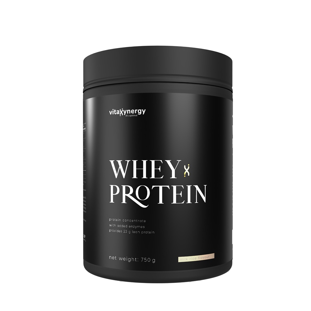 Proteina din zer cu gust de orez cu lapte, 750 g, Vitaxynergy
