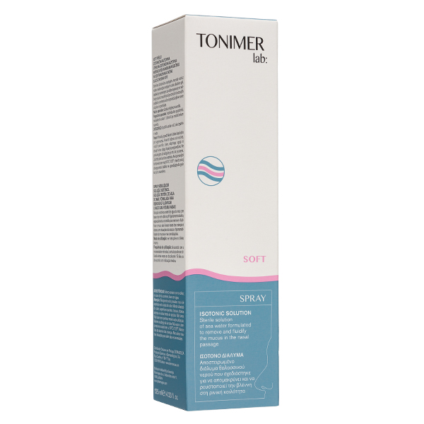 Spray nazal izotonic, Soft Spray, 125 ml, Tonimer 