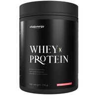 Proteina din zer cu aroma de capsuni, 750 g, Vitaxynergy
