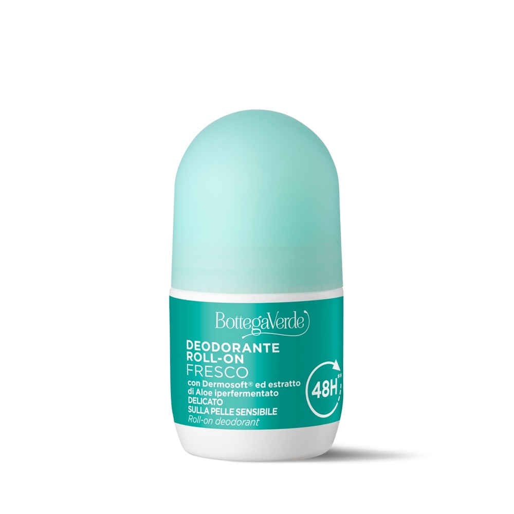 Deodorant roll-on cu extract de aloe vera, 50 ml, Bottega Verde