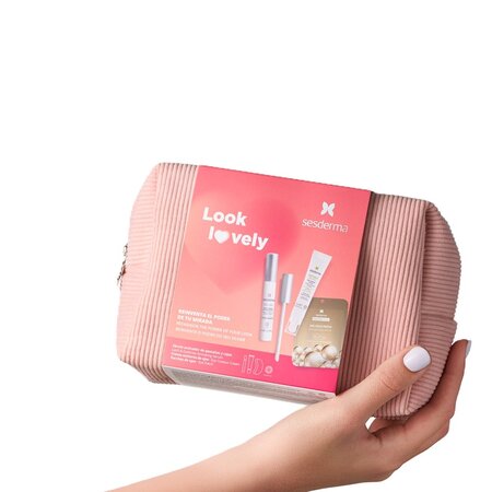 Set cu Ser Seslash 5 ml + Factor G Renew Contur Ochi 15 ml + Plasturi De Ochi Beauty Treats 24k Gold, Sesderma 677400