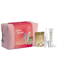 Set cu Ser Seslash 5 ml + Factor G Renew Contur Ochi 15 ml + Plasturi De Ochi Beauty Treats 24k Gold, Sesderma