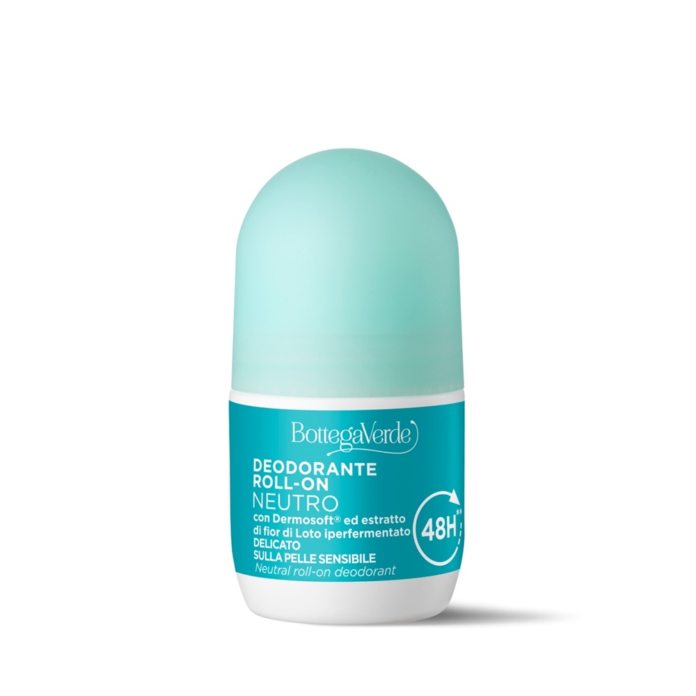 Deodorant roll-on cu extract de floare de lotus, 50 ml, Bottega Verde