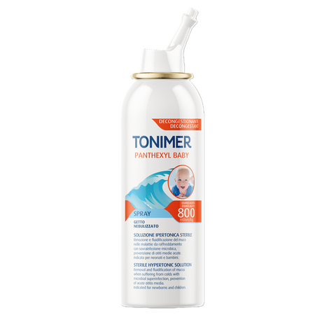Spray nazal hipertonic pentru copii Panthexyl Baby, 800 mOsm/Kg, 100 ml, Tonimer 732324