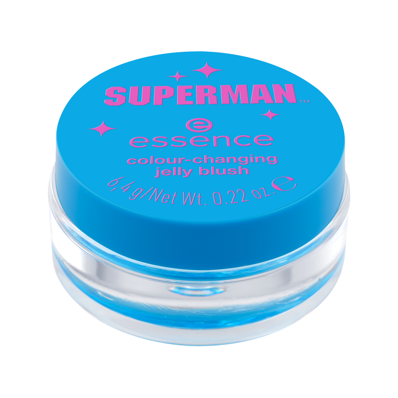 Blush cu textura de jeleu Colour-Changing Superman, 6.4 g, Essence