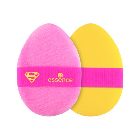Buretel cu doua fete pentru pudra Superman, 1 bucata, Essence 650621
