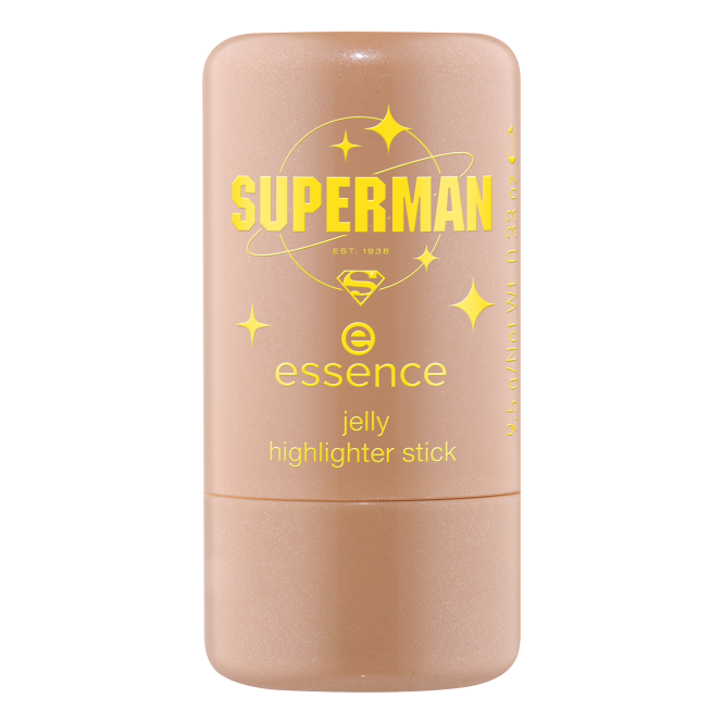 Stick iluminator cu textura de jeleu 02 Mighty Superman, 9.5 g, Essence