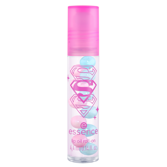 Ulei de buze roll-on Superman, 4.4 ml, Essence