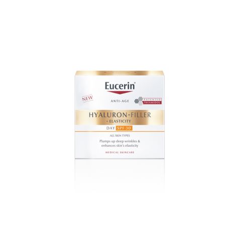 Crema de zi SPF30 Hyaluron Filler + Elasticity, 50 ml, Eucerin 650693