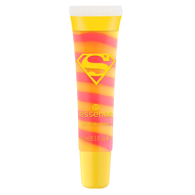 Masca pentru buze Swirl Lip Mask Superman, 15 ml, Essence