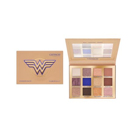Paleta de farduri pentru pleoape 010 Story Wonder Woman, 15.5 g, Catrice 650721
