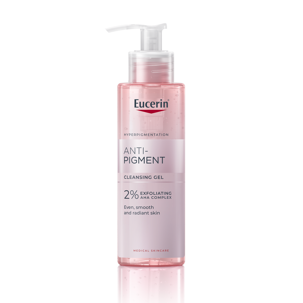 Gel de curatare exfoliant cu 2% AHA Anti-Pigment, 200 ml, Eucerin