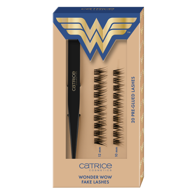 Set gene false Wonder Woman, 20 bucati, Catrice