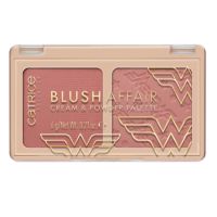 Paleta de fard pentru obraz 020 Powerfull together Blush Affair Wonder Woman, 6 g, Catrice