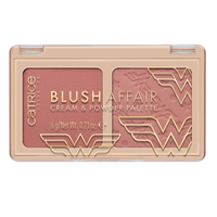 Paleta de fard pentru obraz 020 Powerfull together Blush Affair Wonder Woman, 6 g, Catrice