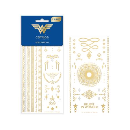 Tatuaje pentru corp Wonder Woman, 2 bucati, Catrice 650750