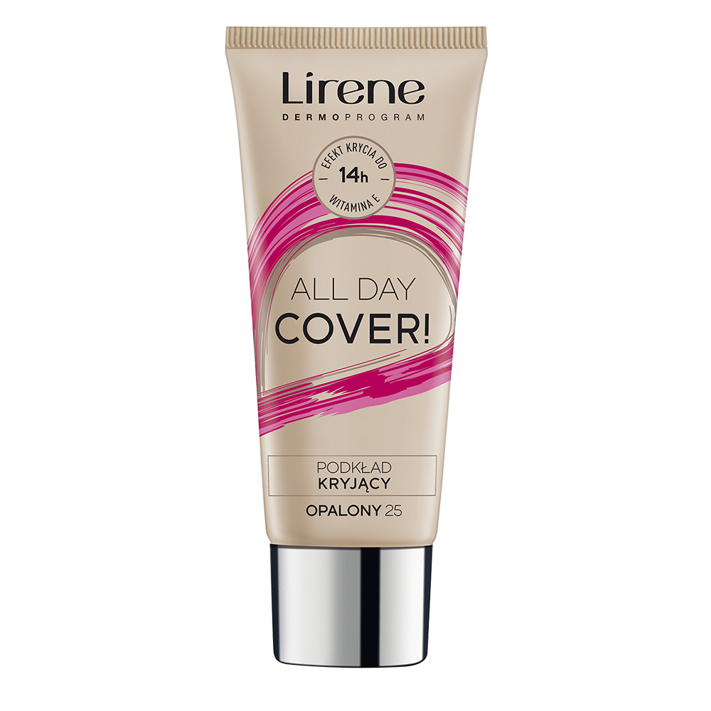 Fond de ten pentru acoperire completa Tan 25 All Day Cover, 30 ml, Lirene
