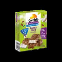 Batoane Ciocolata-Cocos fara gluten, 100 g, Gerble