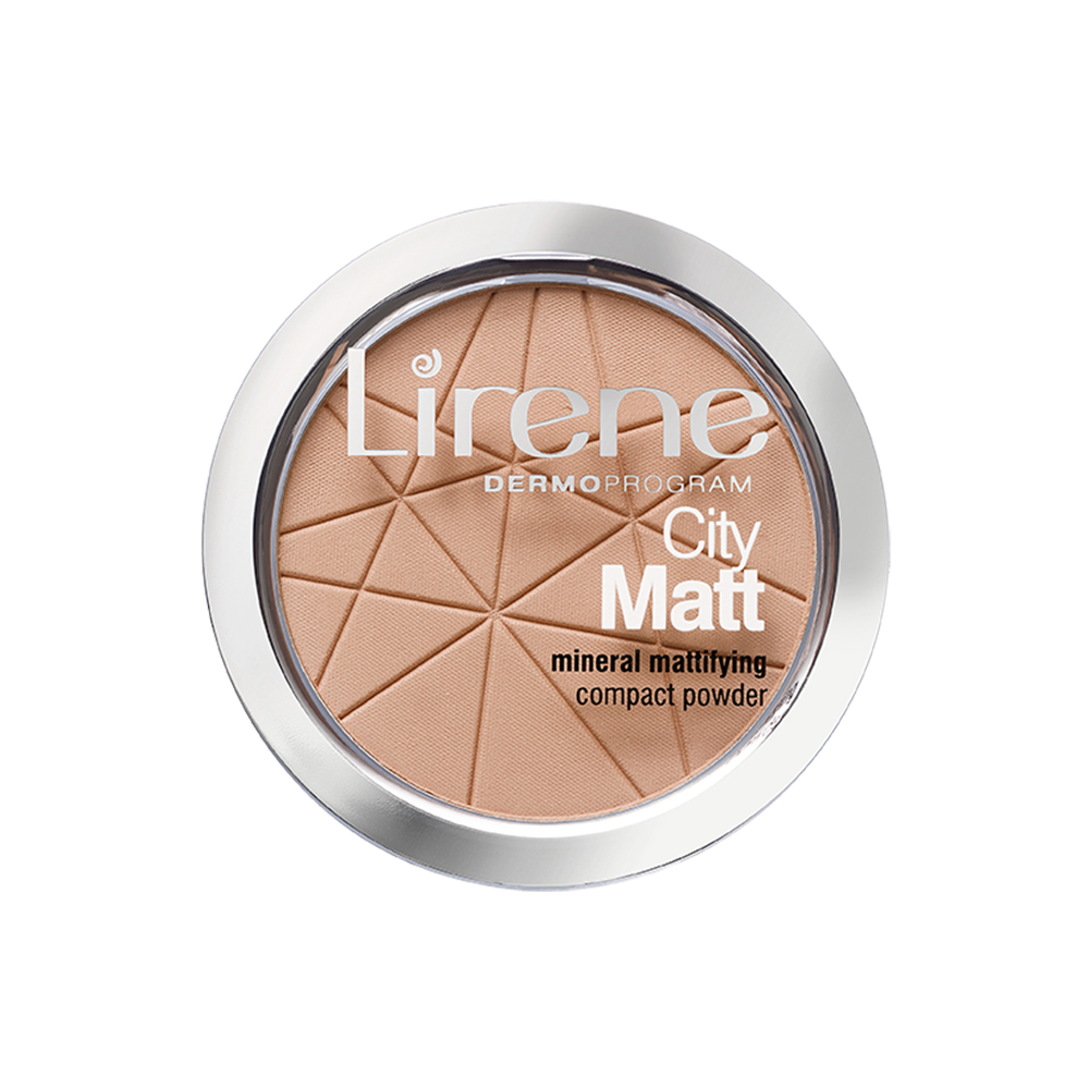 Pudra minerala matifianta 03 Beige City Matt, 9 g, Lirene