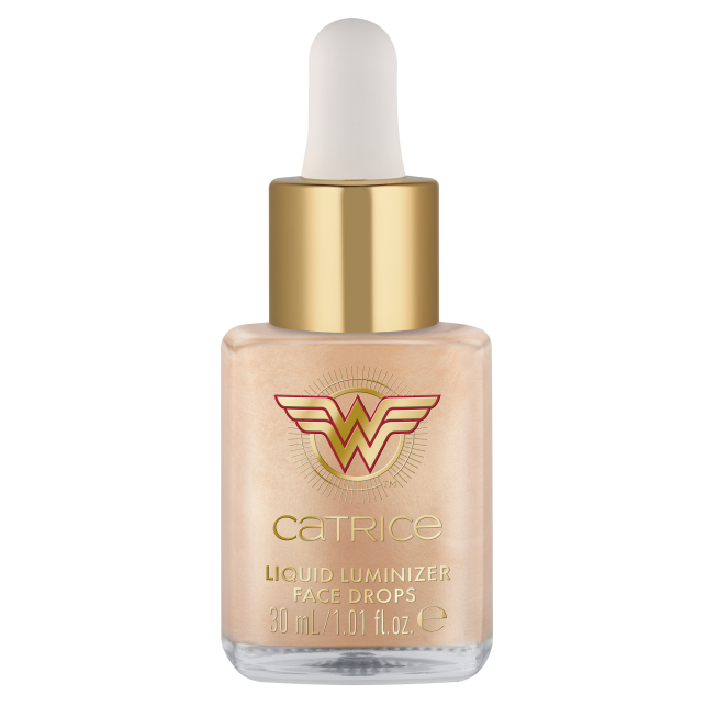 Serum iluminator Liquid Luminizer Face Drops Wonder Woman, 30 ml, Catrice