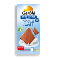 Ciocolata cu lapte Glucoregul, 80 g, Gerble