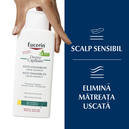 Sampon crema impotriva matretii Dermo Capillaire, 250 ml, Eucerin 650831