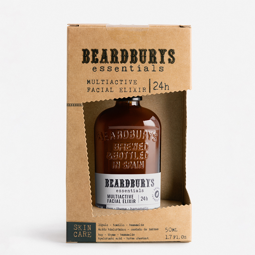 Elixir facial multiactiv, 50 ml, Beardburys Essentials