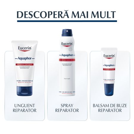 Unguent reparator pentru corp Aquaphor, 220 ml, Eucerin 650847