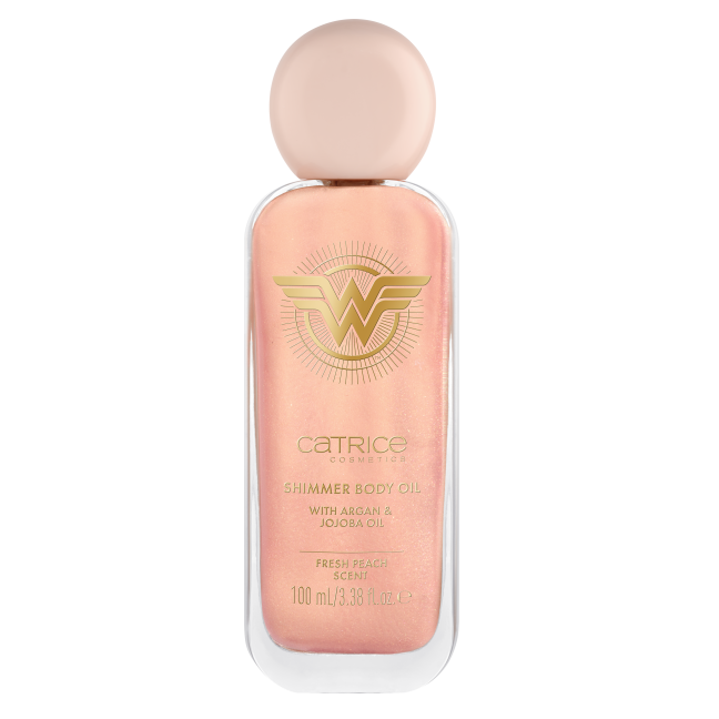 Ulei de corp stralucitor 020 Sassy Wonder Woman, 10 ml, Catrice