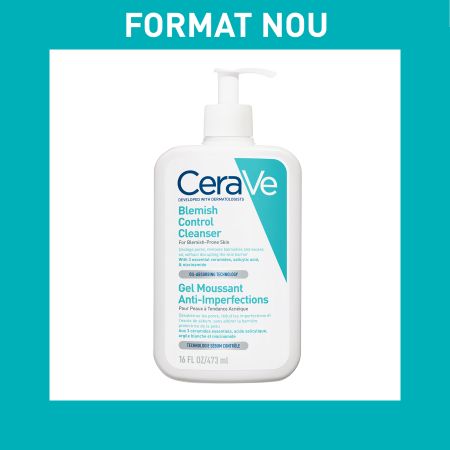 Gel de curatare spumant anti-imperfectiuni pentru ten cu tendinta acenica, 473 ml, Cerave 650856