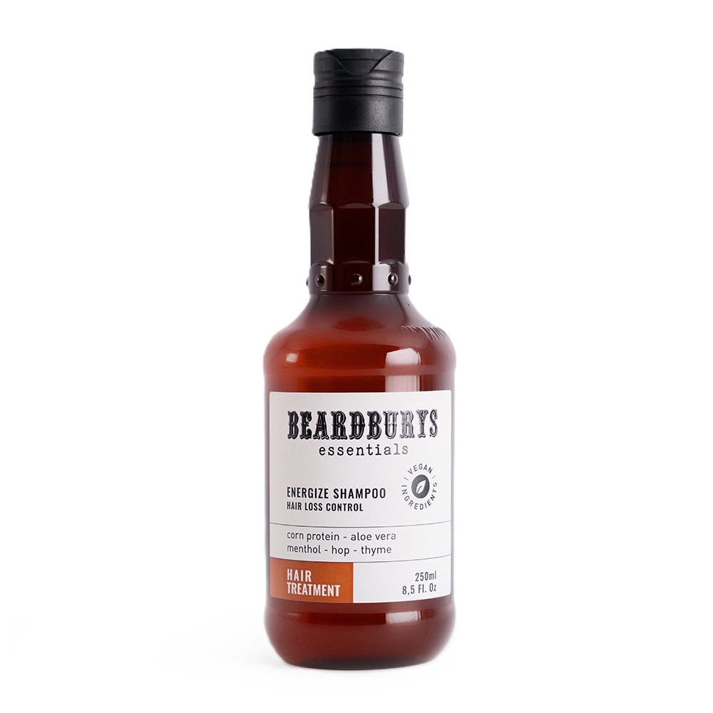 Sampon energizant impotriva caderii parului, 250 ml, Beardburys Essentials