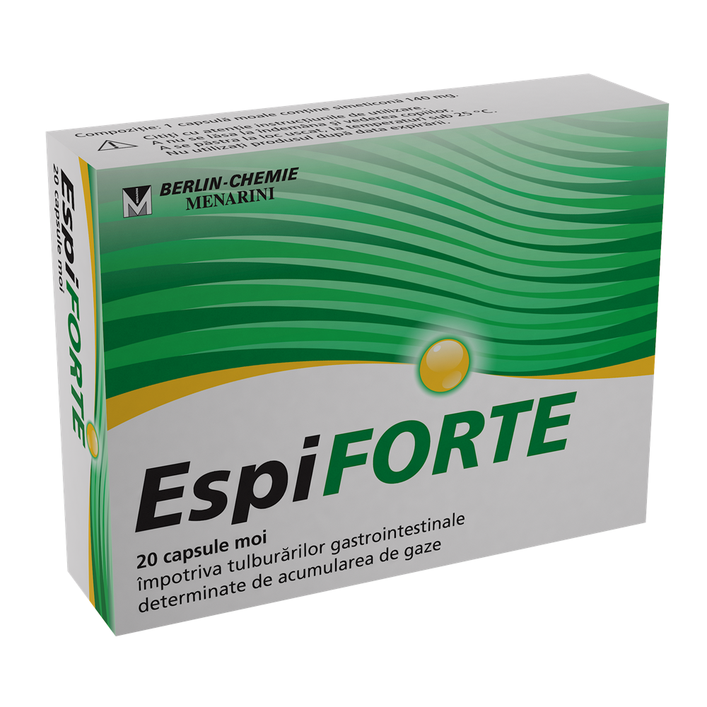 EspiForte, 140 mg, 20 capsule, Berlin-Chemie Ag